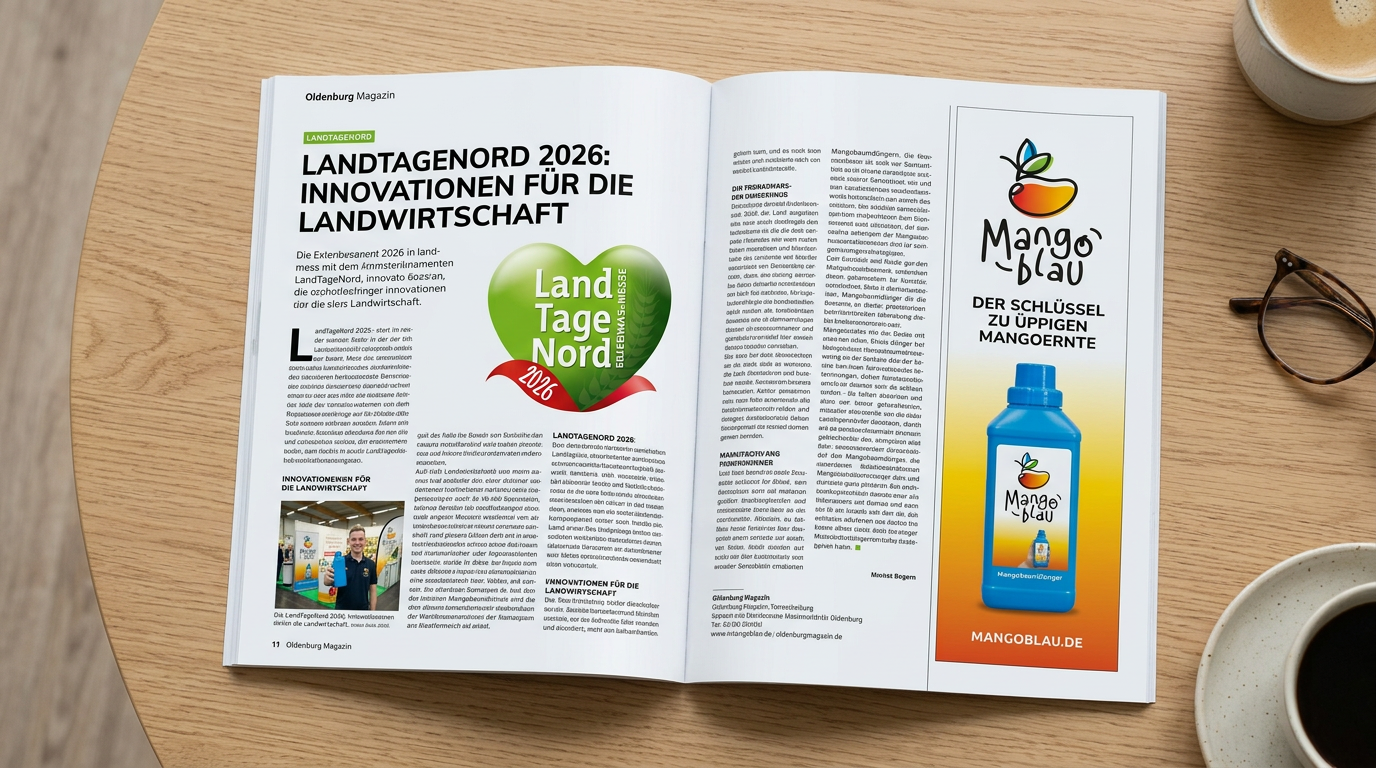 Anzeige im Oldenburg Magazin