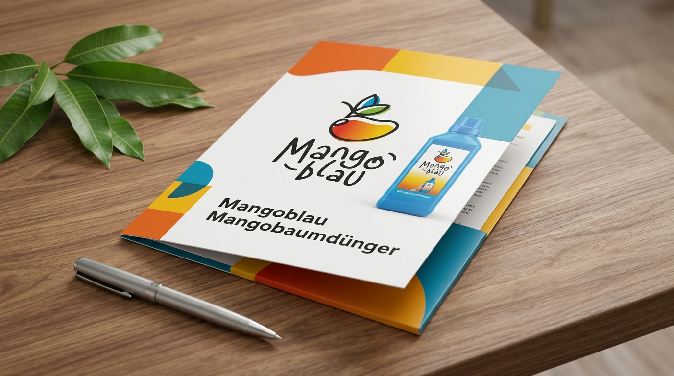 Messemappe, Flyer und Tischaufsteller